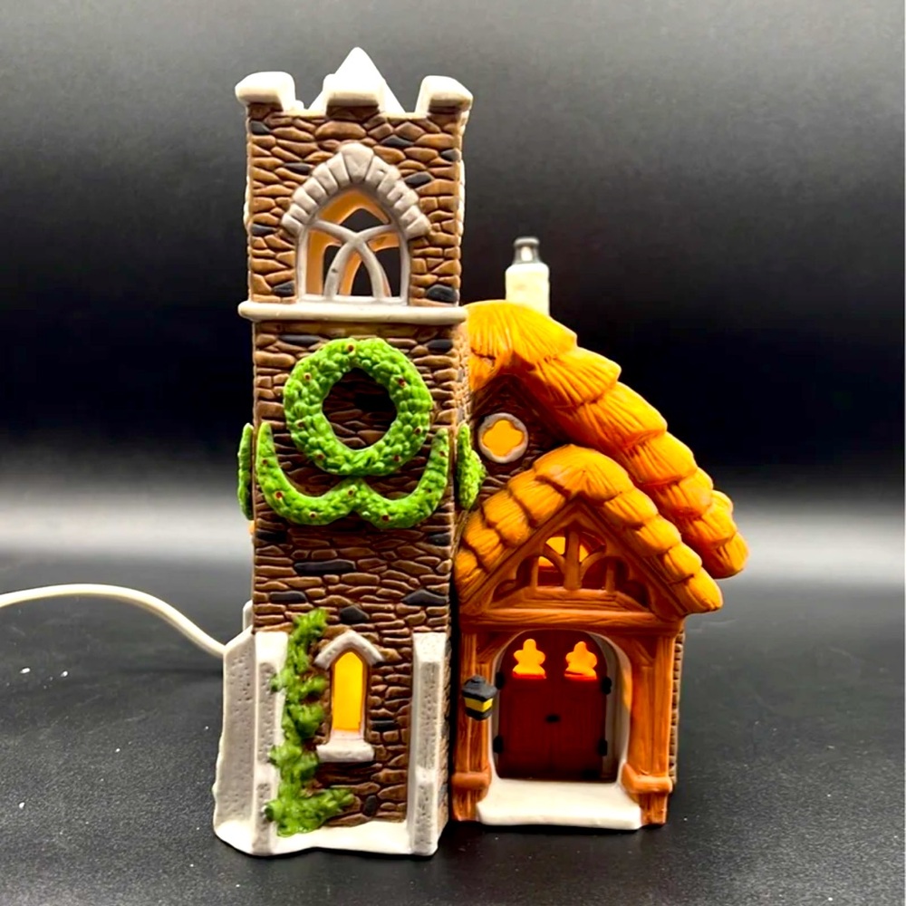 Vintage Department 56 Dickens Village Ivy Glen Church